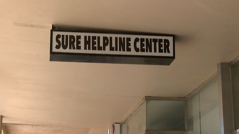 A helpline center helps people facing crisis situations for over 50 years
